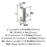 Bray Zinc Polished Chrome Hook 2