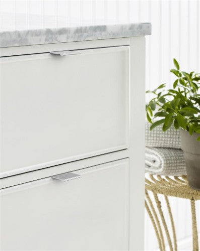 Streamline II Zinc Polished Chrome Cabinet Pull 12