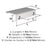 Streamline II Zinc Polished Chrome Cabinet Pull 7