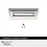Streamline Tab Zinc Polished Chrome Cabinet Pull 11