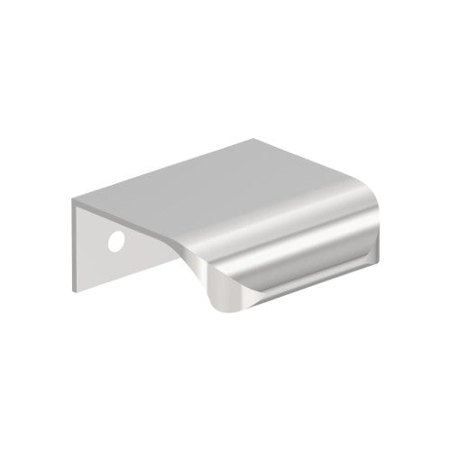 Streamline Tab Zinc Polished Chrome Cabinet Pull 1