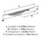 Current Zinc Polished Chrome Cabinet Pull 5