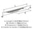 Current Zinc Polished Chrome Cabinet Pull 6