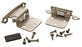 Decorative Hinges Steel Polished Chrome Cabinet Hinge 4