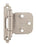 Decorative Hinges Steel Polished Chrome Cabinet Hinge 4