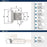 Decorative Hinges Steel Polished Chrome Cabinet Hinge 2