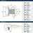 Decorative Hinges Steel Polished Chrome Cabinet Hinge 2