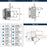 Decorative Hinges Steel Polished Chrome Cabinet Hinge 2