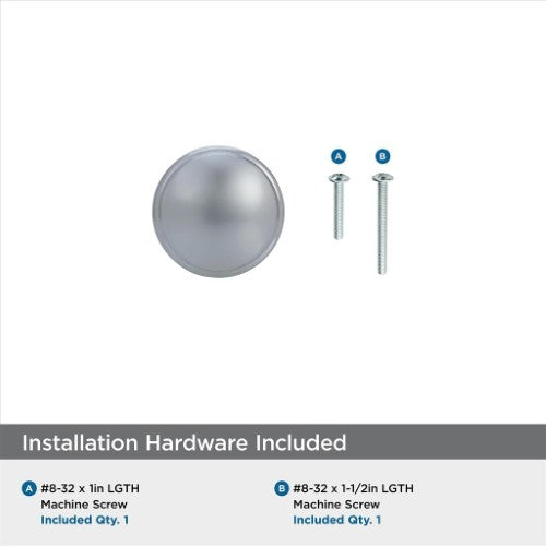 Ravino Zinc Polished Chrome Cabinet Knob 3