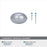 Vaile Zinc Polished Chrome Cabinet Knob 3