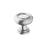 Ville Zinc Polished Chrome Cabinet Knob 1