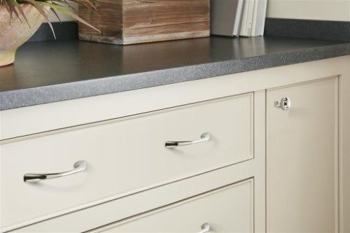 Vaile Zinc Polished Chrome Cabinet Knob 4