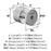 Balata Zinc Polished Chrome Cabinet Knob 4