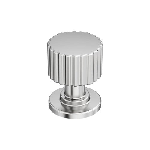 Ballard Zinc Polished Chrome Cabinet Knob 2