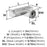 Ballard Zinc Polished Chrome Cabinet Knob 6