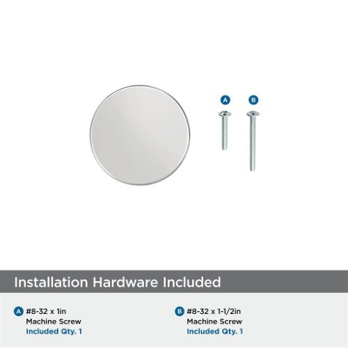 Balon Zinc Polished Chrome Cabinet Knob 7