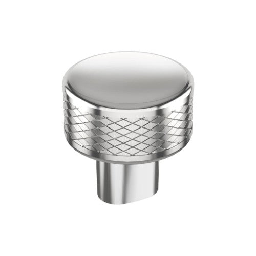 Bronx Zinc Polished Chrome Cabinet Knob 1