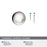 Coble Zinc Polished Chrome Cabinet Knob 3