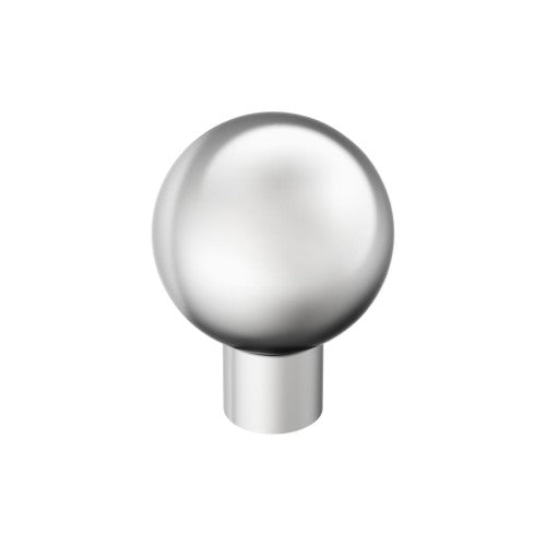 Coble Zinc Polished Chrome Cabinet Knob 1