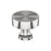 Dupont Circle Zinc Polished Chrome Cabinet Knob 1