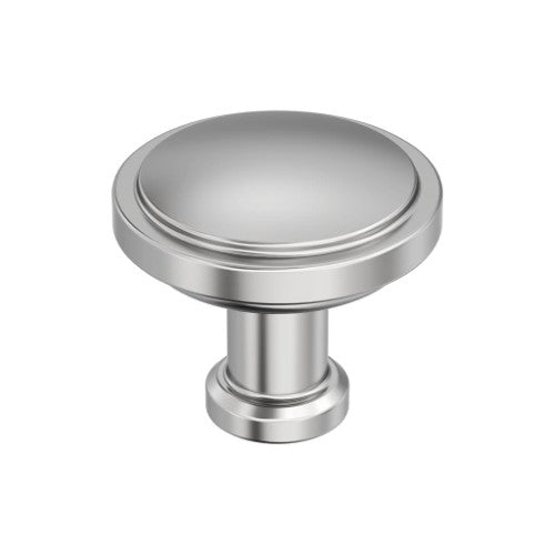 Faircrest Zinc & Steel Polished Chrome Cabinet Knob 1
