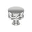 Fairfax Zinc Polished Chrome Cabinet Knob 2