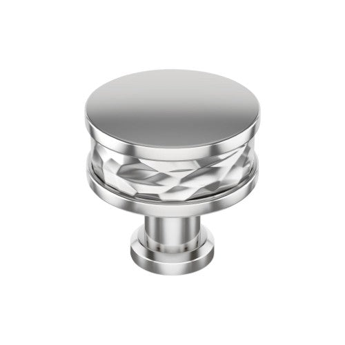Fairfax Zinc Polished Chrome Cabinet Knob 2