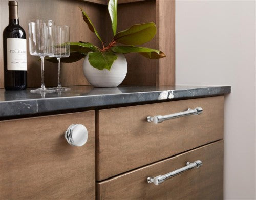 Fairfax Zinc Polished Chrome Cabinet Knob 7