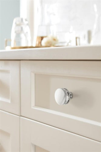 Fairfax Zinc Polished Chrome Cabinet Knob 9