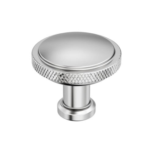 Faraday Zinc Polished Chrome Cabinet Knob 1