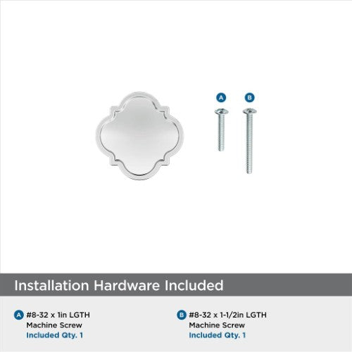 Grace Revitalize Zinc Polished Chrome Cabinet Knob 5
