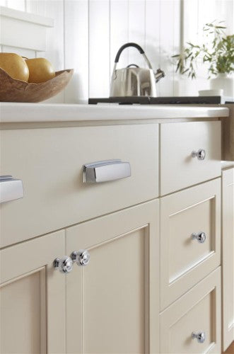 Kane Zinc Polished Chrome Cabinet Knob 9
