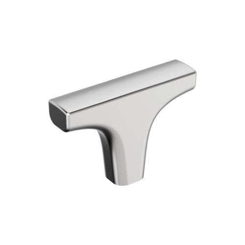 Merced Zinc Polished Chrome Cabinet Knob 2
