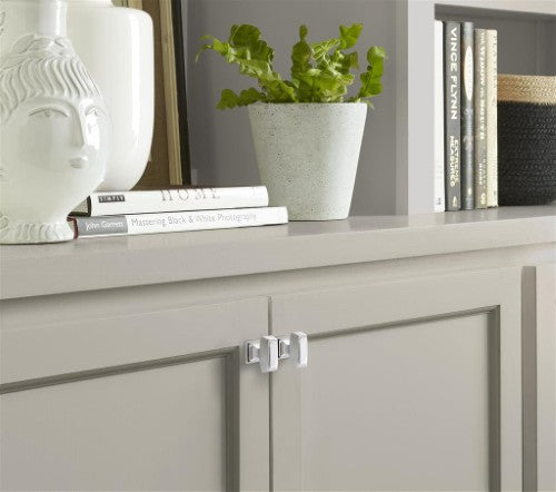Mulholland Zinc Polished Chrome Cabinet Knob 7