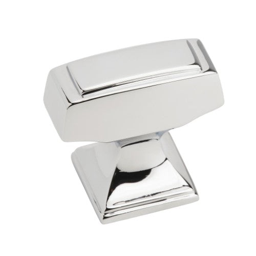 Mulholland Zinc Polished Chrome Cabinet Knob 1