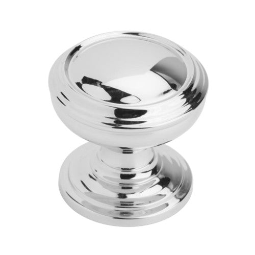 Revitalize Zinc Polished Chrome Cabinet Knob 1