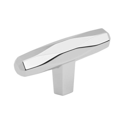 St. Vincent Zinc Polished Chrome Cabinet Knob 1