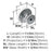 Winsome Zinc Polished Chrome Cabinet Knob 2