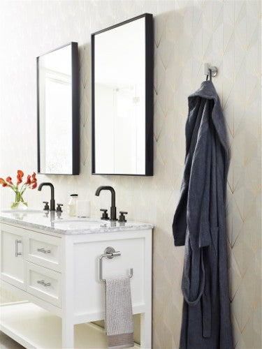 Destine Zinc Polished Chrome Cabinet Pull 31
