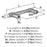 Destine Zinc Polished Chrome Cabinet Pull 9