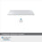 Edge Pulls Aluminum Polished Chrome Cabinet Pull 10