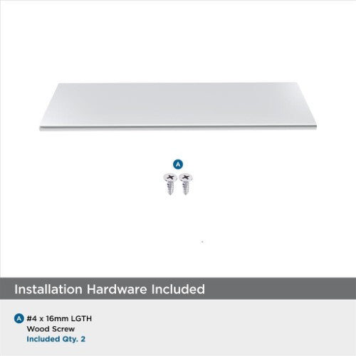 Edge Pulls Aluminum Polished Chrome Cabinet Pull 9