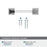 Exceed Zinc Polished Chrome Cabinet Pull 19