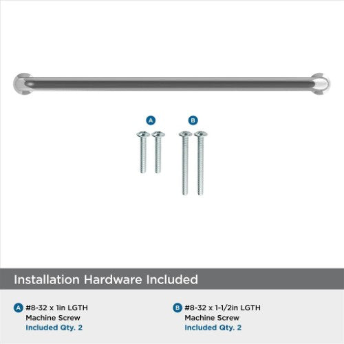 Factor Zinc Polished Chrome Cabinet Pull 21