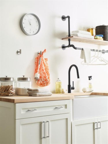 Factor Zinc Polished Chrome Cabinet Pull 38