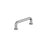 Factor Zinc Polished Chrome Cabinet Pull 1