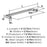 Factor Zinc Polished Chrome Cabinet Pull 12