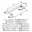 Monument Aluminum Polished Chrome Cabinet Pull 9