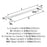 Monument Aluminum Polished Chrome Cabinet Pull 11