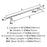 Radius Stainless Steel Polished Chrome Cabinet Pull 14